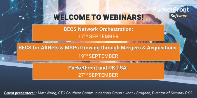 Home - PacketFront Software