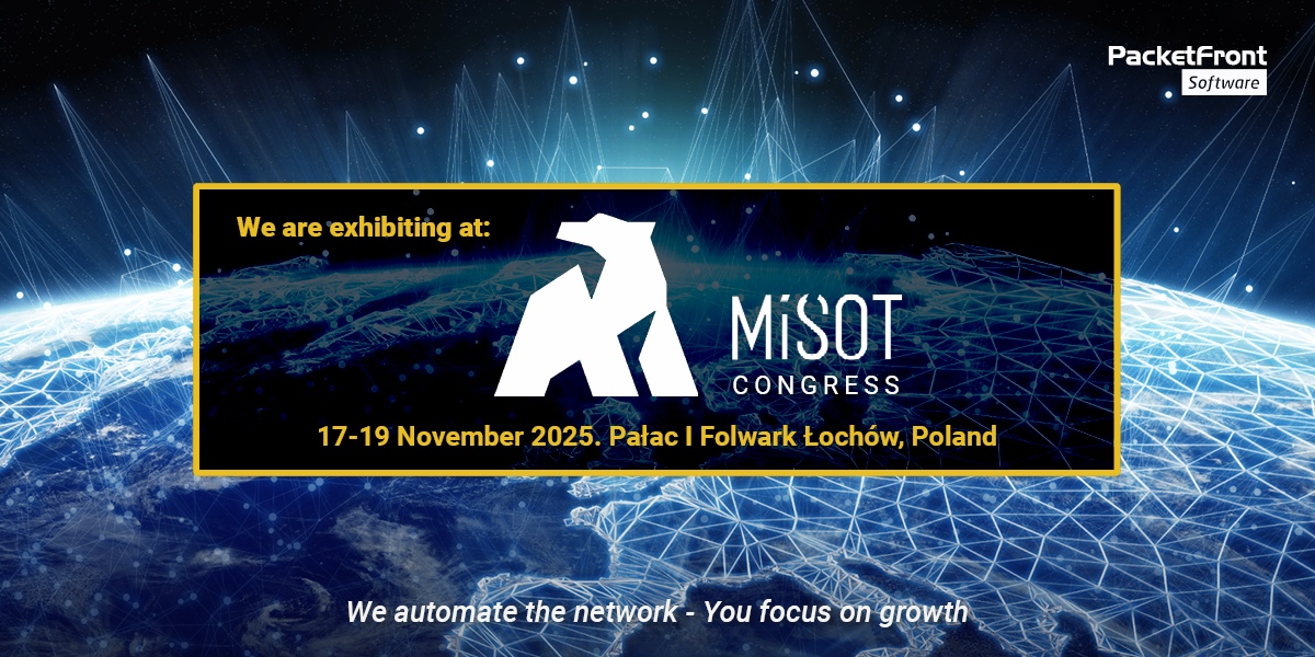 Misot We’re exhibiting at MiSOT, 17-19 Nov. in Łochów, Poland - PacketFront ...