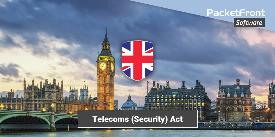 Are you compliant with the (Security) Act? PacketFront Software